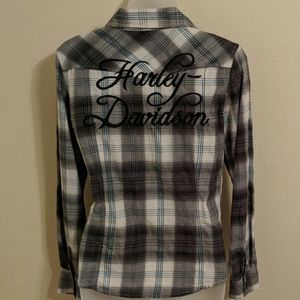 Women's Harley-Davidson Plaid Shirt